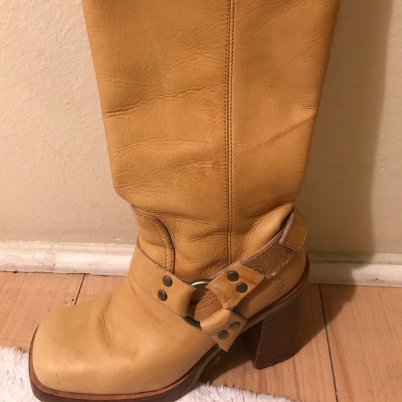 frye camel boots